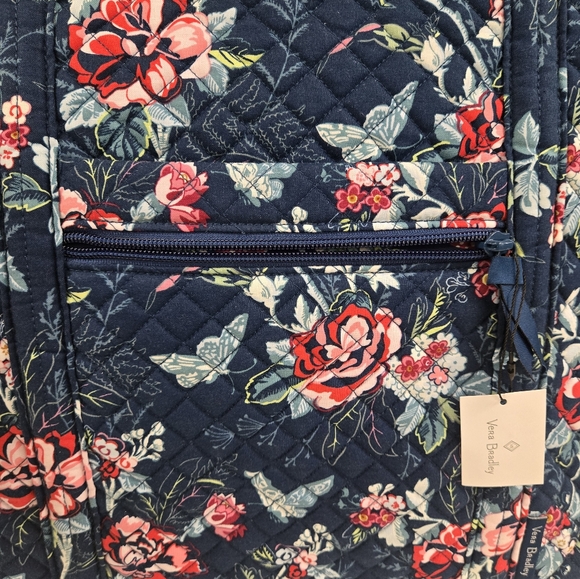 Vera Bradley Vera Tote Bag Rose Toile - Picture 3 of 16